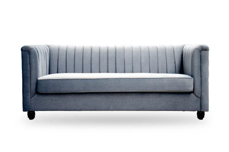 [NMDRNCH3-E] New Modern Channel 3 Seater (Easy Clean) 
