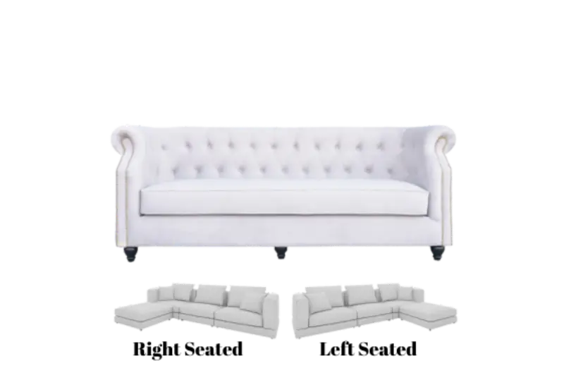 [LUX3-P] Lux Chesterfield 3 Seater (Premium)