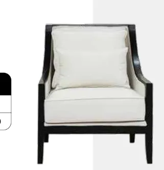 [CELINEWC-E] Celine Wing Chair 1 Unit (Easy Clean)