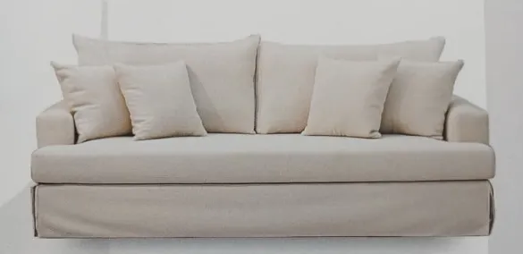 Celine Slipcovered Sofa 3 Seater (Easy Clean)