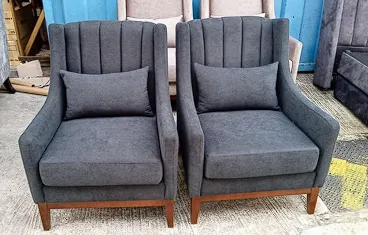 [ABBYWCCHANNEL-E] Abby Wing Chair Channel 1 Unit (Easy Clean)