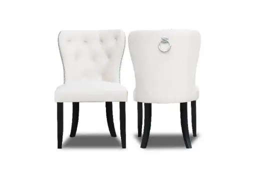 [NQDC-P] Noir Queen Dining Chair 1 Unit (Premium)