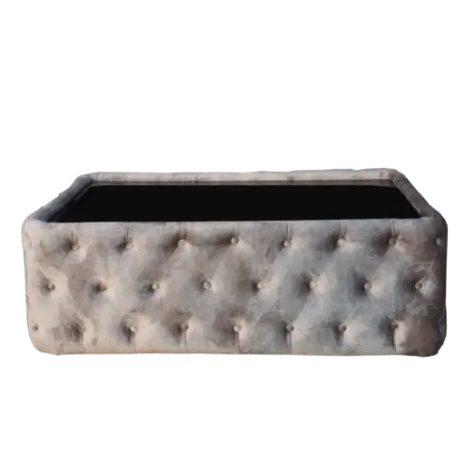 [CT4-E] Coffee Table Half Tuffted 4FT X 2FT (Easy Clean)