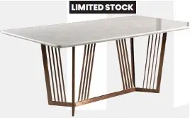 [EF-842-42] EF-842-42 (6 Seater) Dining Table