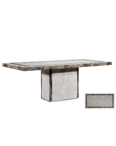 [EF-864-H] EF-864-H (10 Seater) Dining Table